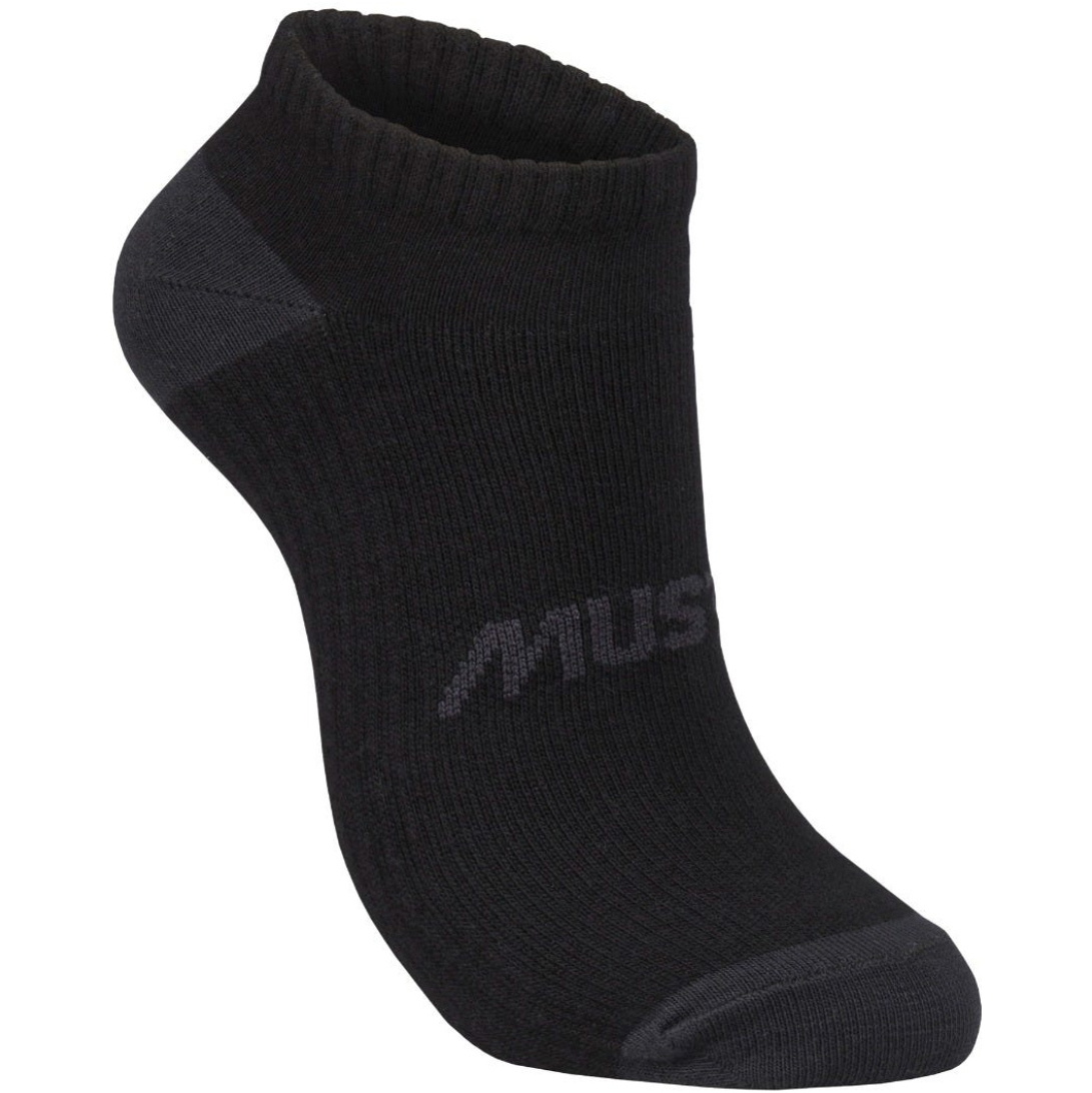2026 Musto Essential 3 Pack Trainer Sock 86039 - Black